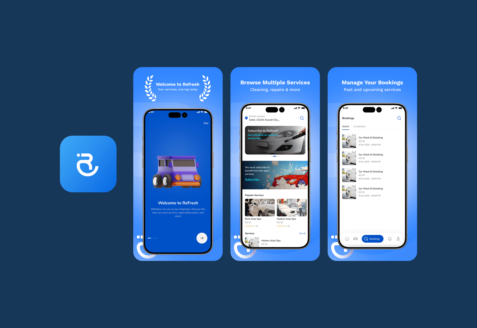 App Store & Play Launch — delivered work
